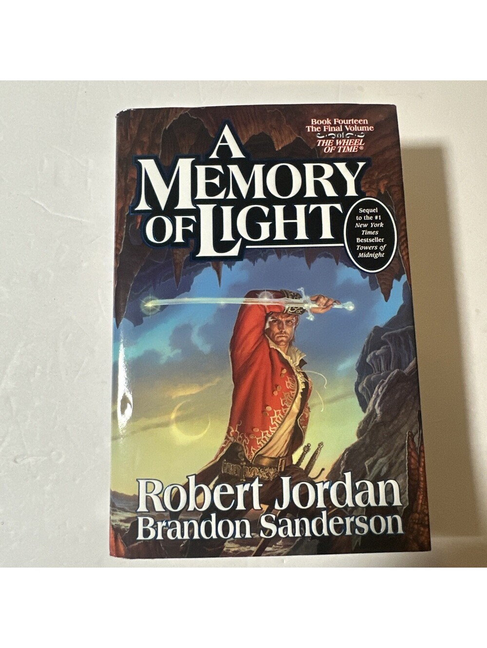A Memory of Light Robert Jordan Sanderson Wheel of Time #14 1st Edition 1st Prin